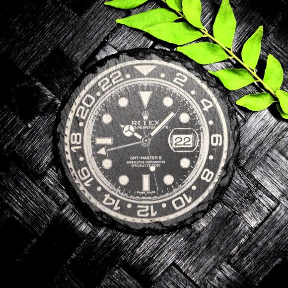Rolex GMT Master II 116710 Slate Coasters Set of 4 Batman GMT - Picture 10 of 13